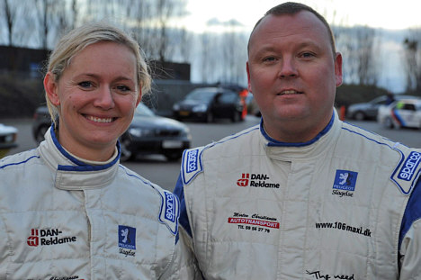 Brian Madsen og Anja Posorski vil kæmpe om DM-guldet i rally i 2011.